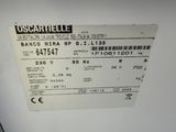 the label on the back of a refrigerator shows the date of the time