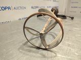 a metal object that is sitting on the floor