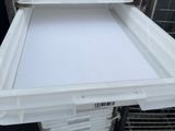 an image of a large white box on a cart