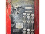 a picture of a metal panel with numbers and numbers on it
