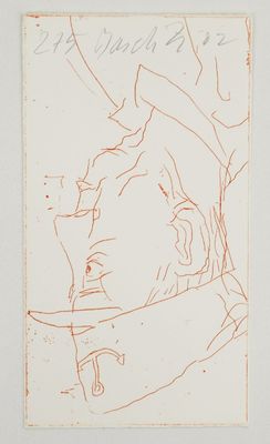 an image of a drawing of a man with a hat on