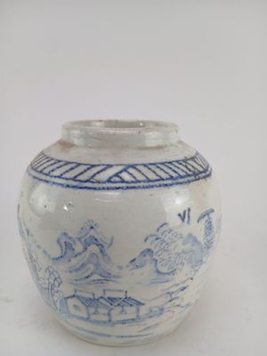 Chine, XIXe siècle Pot à gingembre