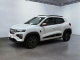 a white suv is parked in a white room