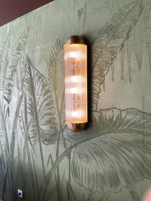 1 applique murale « Leeza » brushed gold.