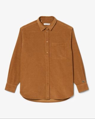 LACOSTE Surchemise oversize velours côtelé - Taille 34 - Col…