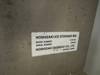 Une machine à glace HOSHIZAKI avec son bac de stockage (photo 2)