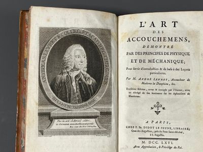 LEVRET (André). L'art des accouchemens, démontré par des pri…