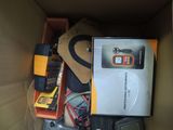 a box full of electronic equipment in it