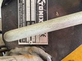 a close up of a metal handle on a motorcycle