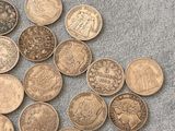 a lot of coins that are laying on the floor