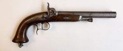 Grand pistolet de combat à percussion pour officier inspiré …