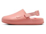 the pink slippers are on a white background with a white background