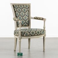 Antoine Bonnemain (1725–vers 1800), fauteuil cabriolet, bois… (photo 2)