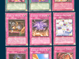a lot of cards that are on the table