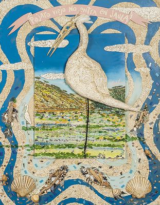 FRED NALL (NÉ EN 1948) L’Aigrette, 1989