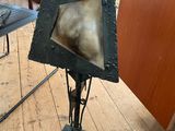 a picture of a lamp that is sitting on a table