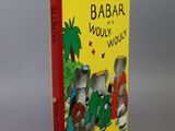 a yellow book with a picture of a group of mice on it