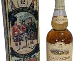 glen mora 12 year old scotch whisky bottle and box