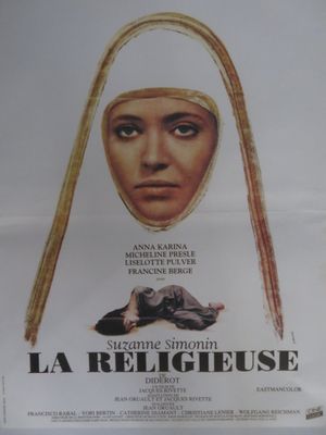 affiche française du film « La Religieuse »