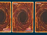 three cards with a picture of a black hole in the middle of them