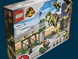 a box of legos with a dinosaur on it