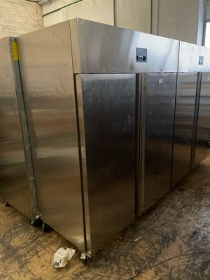 Armoire réfrigérée double portée inox ETERNAL 1400L modèle JF304 - Photo 1