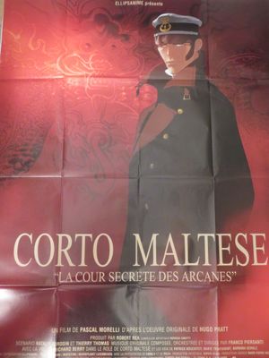 affiche du film « Corto Maltese : Un secret de la Cour des Arcanes »