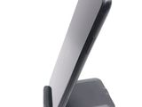 a cell phone that is sitting on a stand
