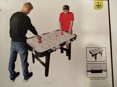 Lot de 3 tables de Air Hockey - - Dimensions : 122x61x76,2 c…