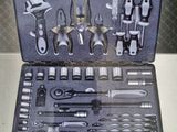 a tool case with tools in it on a table