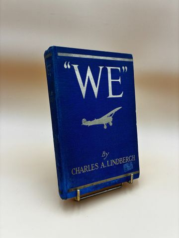 LINDBERGH Charles A : « WE ». New York- London, Putnam’s Sons, 19...