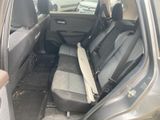 a car that has a seat belt in the back of it