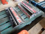 many different types of tools sitting on a pallet