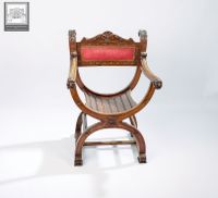 Fauteuil curule ou Dagobert (photo 3)