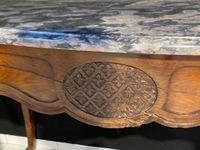 Console Louis XV plateau de marbre * (photo 2)