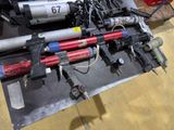 a lot of tools that are sitting on a table