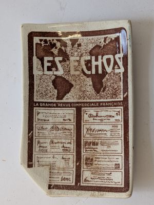 an image of a brochure with a map of the world on it