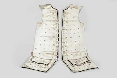 an image of a pair of white vests with stars on them
