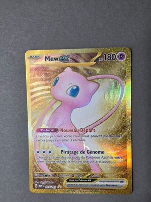 une carte Pokémon sur laquelle figure un chat rose