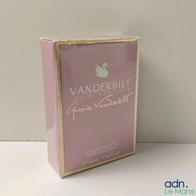 une image représentant une boîte rose sur laquelle figure un cygne blanc