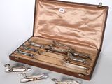 a case that has a bunch of wine openers in it