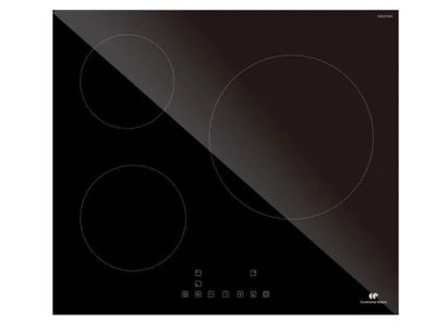 Plaque à induction CONTINENTAL EDISON CETI3B28 3 zones, 6600…