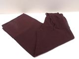 the pants are brown in color and have a drawsack on them