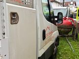a truck that is parked next to a fire hydrant