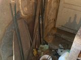 a lot of tools that are sitting in the corner of the room