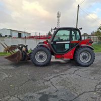 TELESCOPIQUE MANITOU MLT 634 100 CV ANNEE 2003 - Couleur : R… (photo 2)