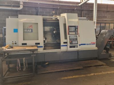 Tour à commande numérique SOMAB modèle OPTIMAB 700 de 2008. - Photo 1