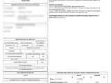 a document with a barcode and a bar code on it