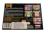 a back cover of a video game with a picture of a cat