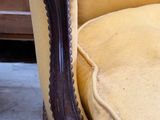 an image of a chair that has been upholstered